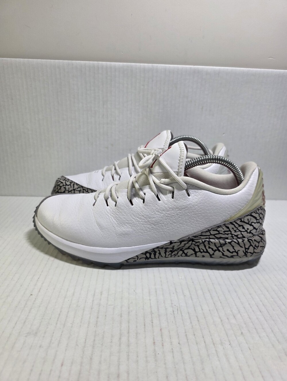 Jordan ADG 'White Cement' Spikeless Golf Shoes AR7995-100 Men's 8